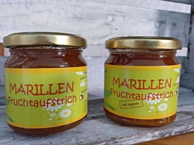 NEU: Marillenfruchtaufstrich mit und ohne Ingwer